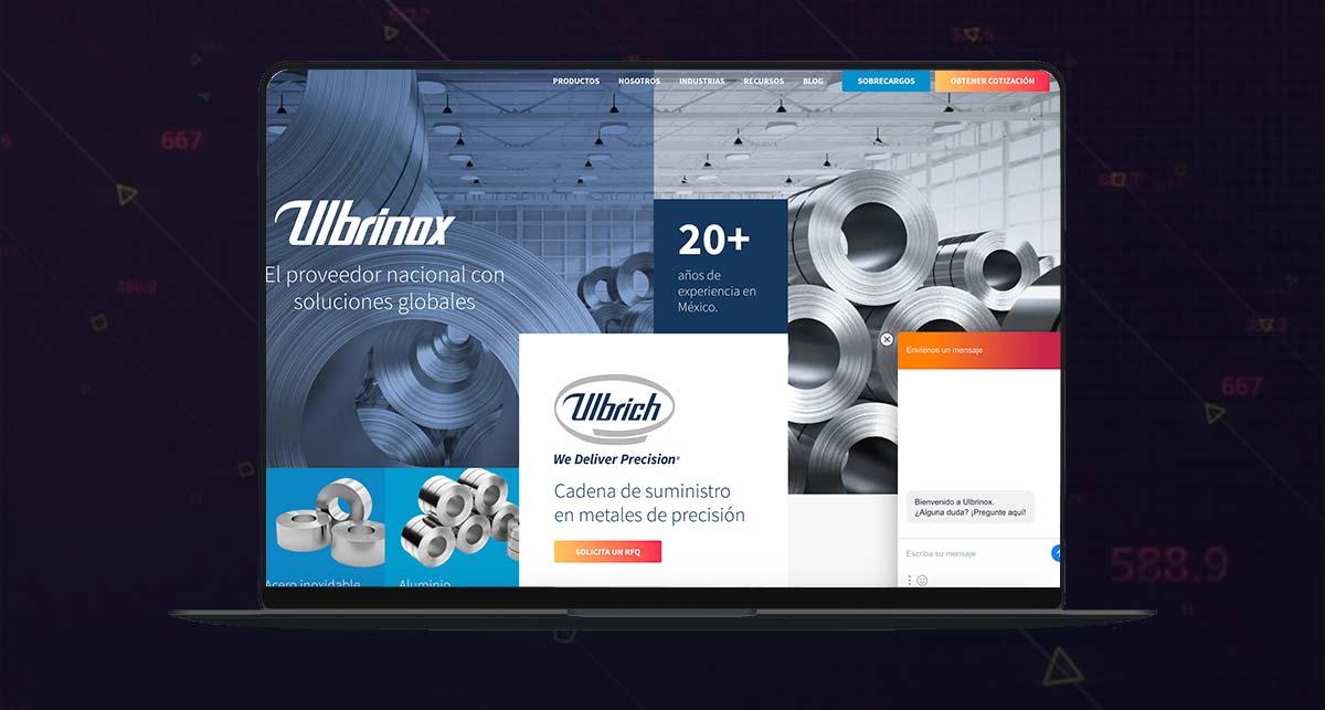 Beneficios de rediseñar tu página web industrial